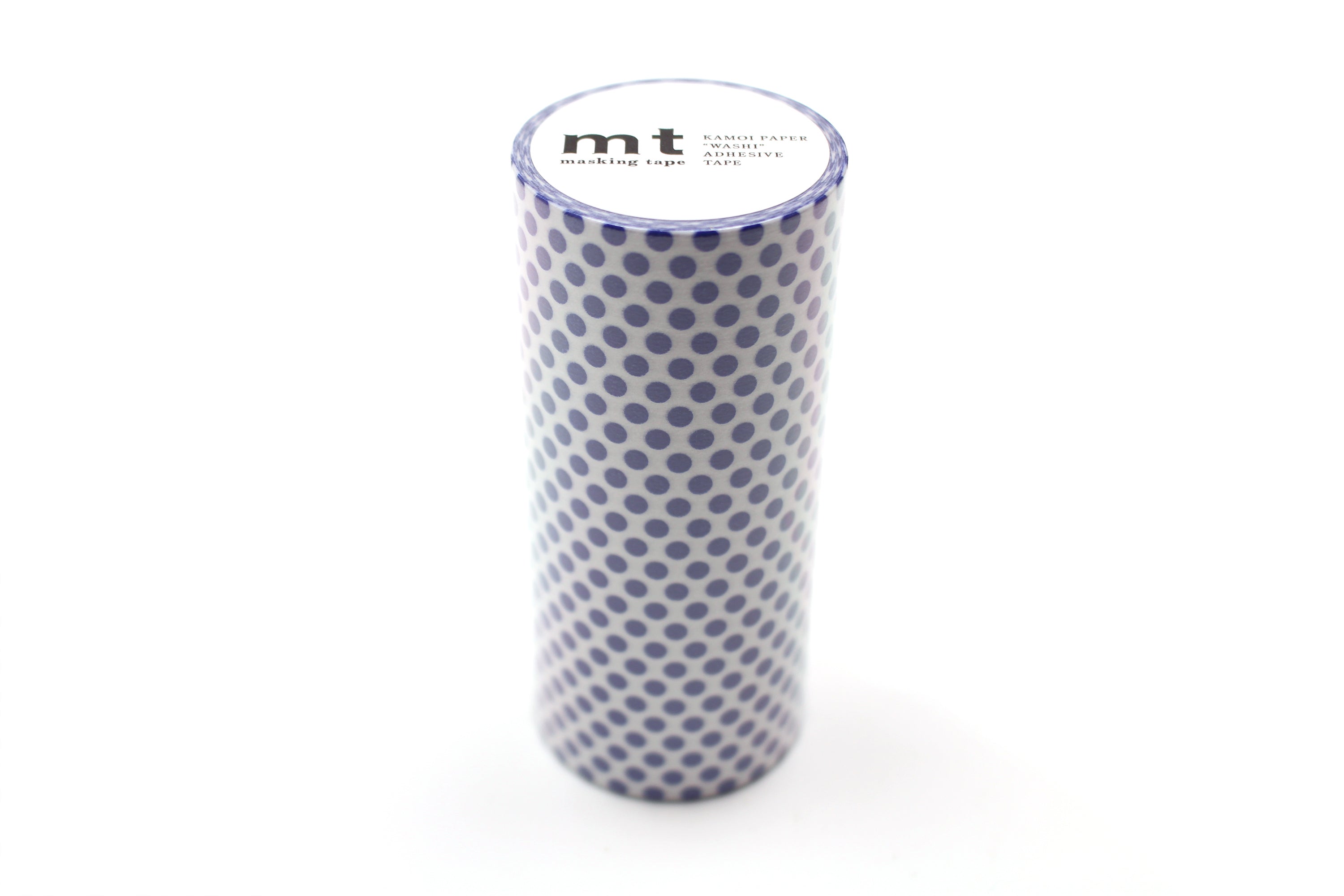 mt Basic - Dot Night Blue - 100mm Washi Tape