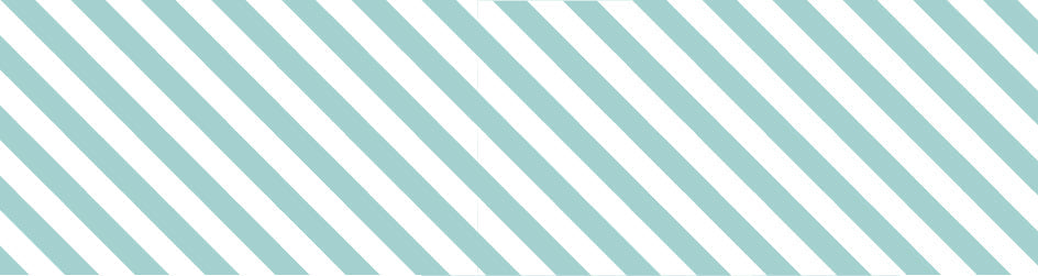 mt Basic - Stripe Mint Blue - 100mm Washi Tape