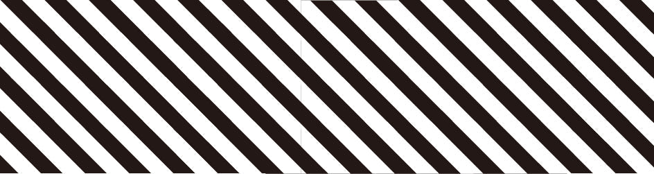 mt Basic - Stripe Black - 100mm Washi Tape