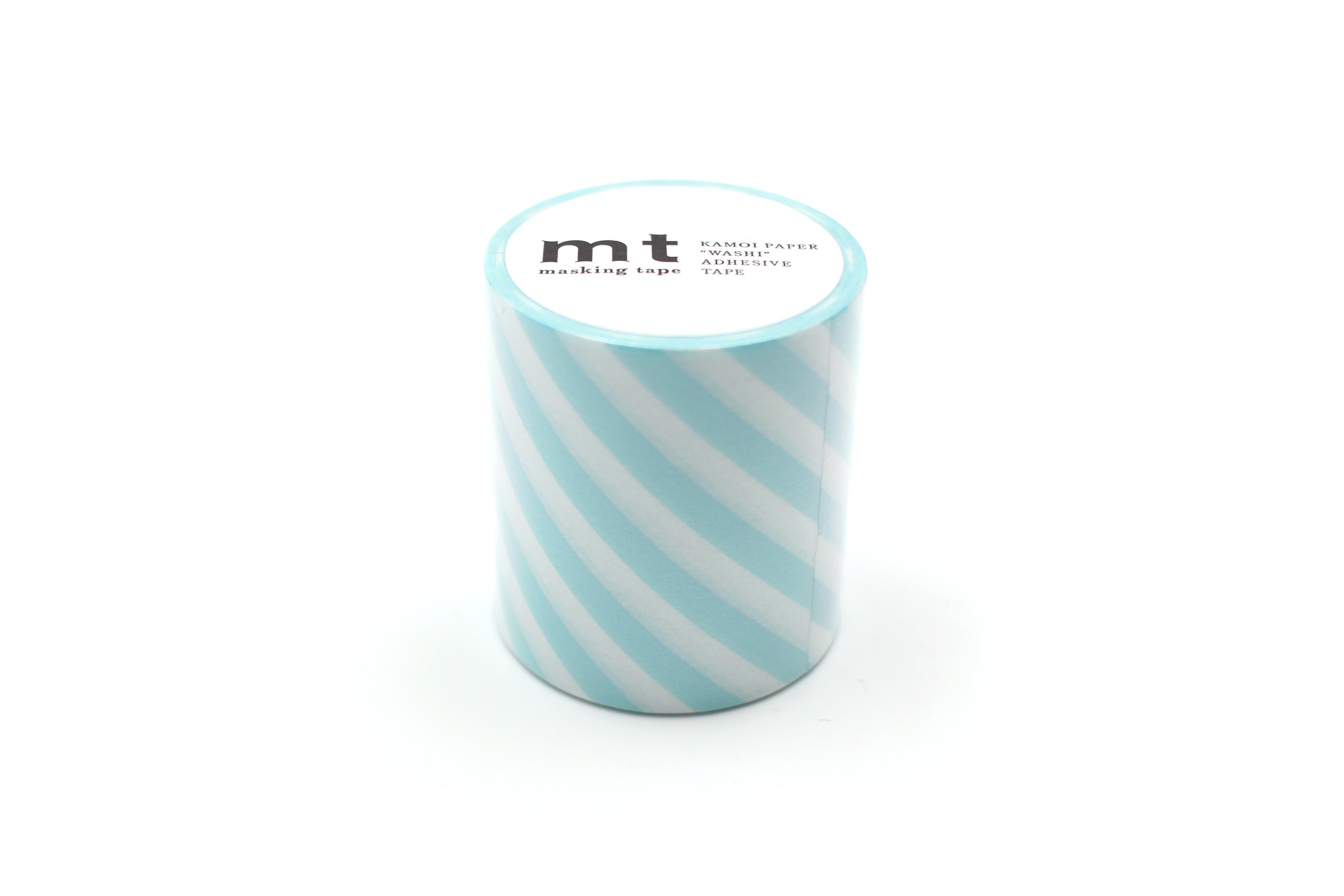 mt Basic - Stripe Mint Blue - 50mm Washi Tape