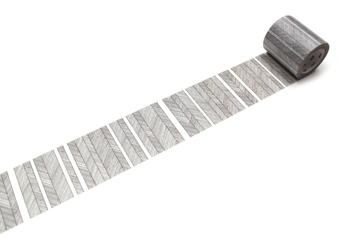 Script Border Monochrome - 50mm Washi Tape - mt Masking Tape
