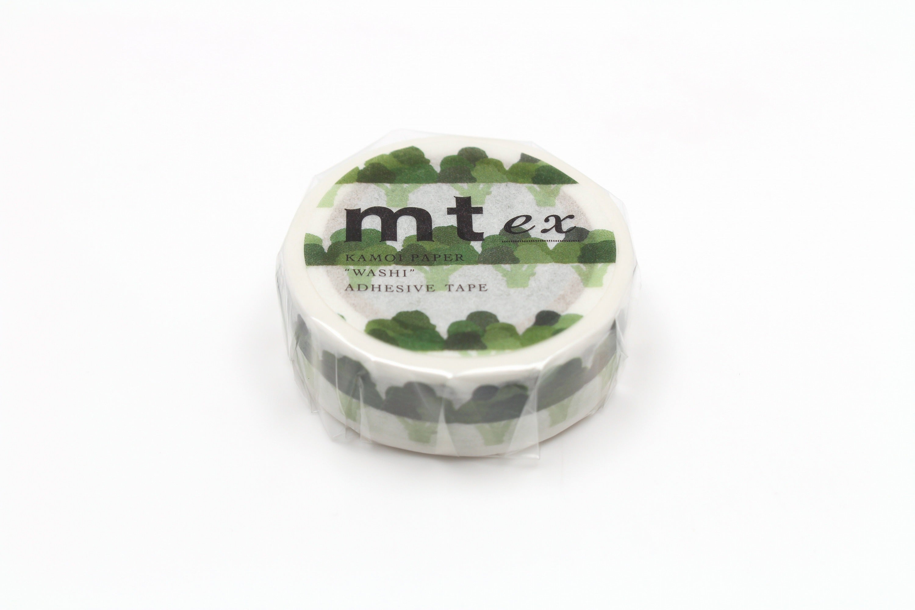 mt ex - Broccoli - 15mm Washi Tape