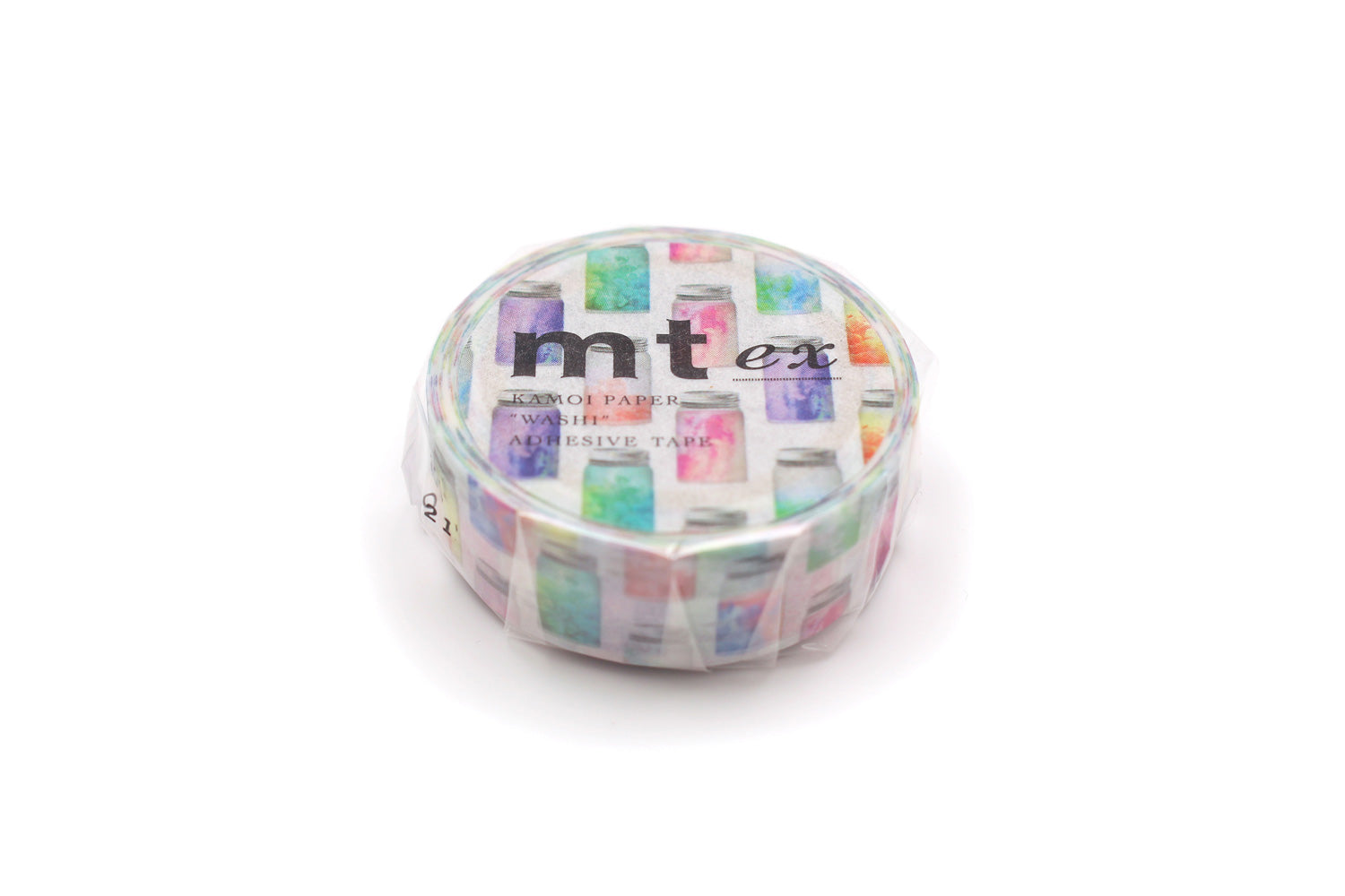 mt ex - Colorful Jar - 15mm Washi Tape