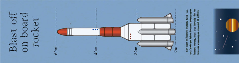 mt ex - Rocket - 15mm Washi Tape