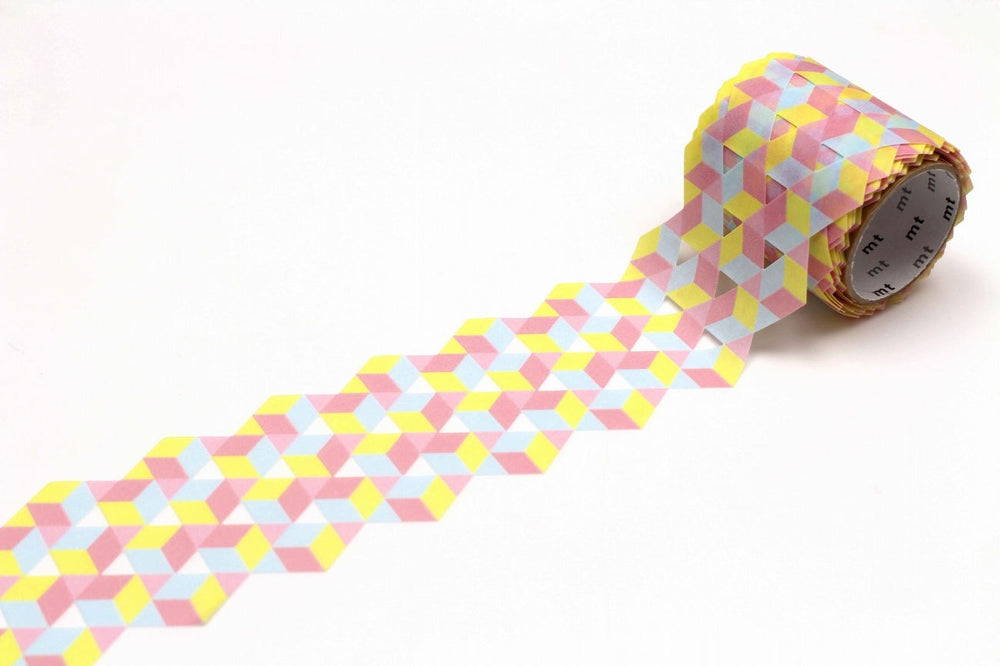 Cube Pattern - 45mm Washi Tape - mt Masking Tape