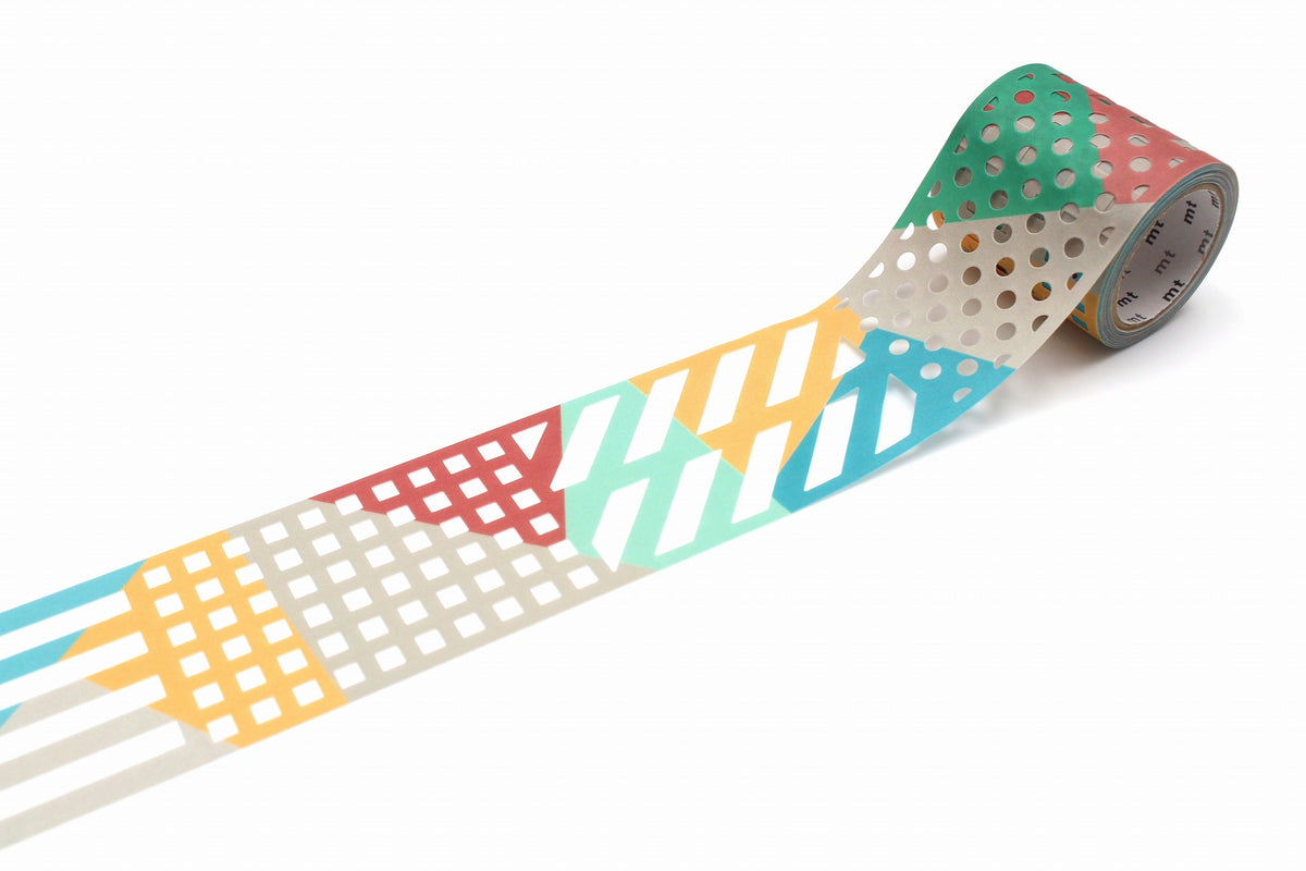Colour & Pattern Block - 45mm Washi Tape - mt Masking Tape
