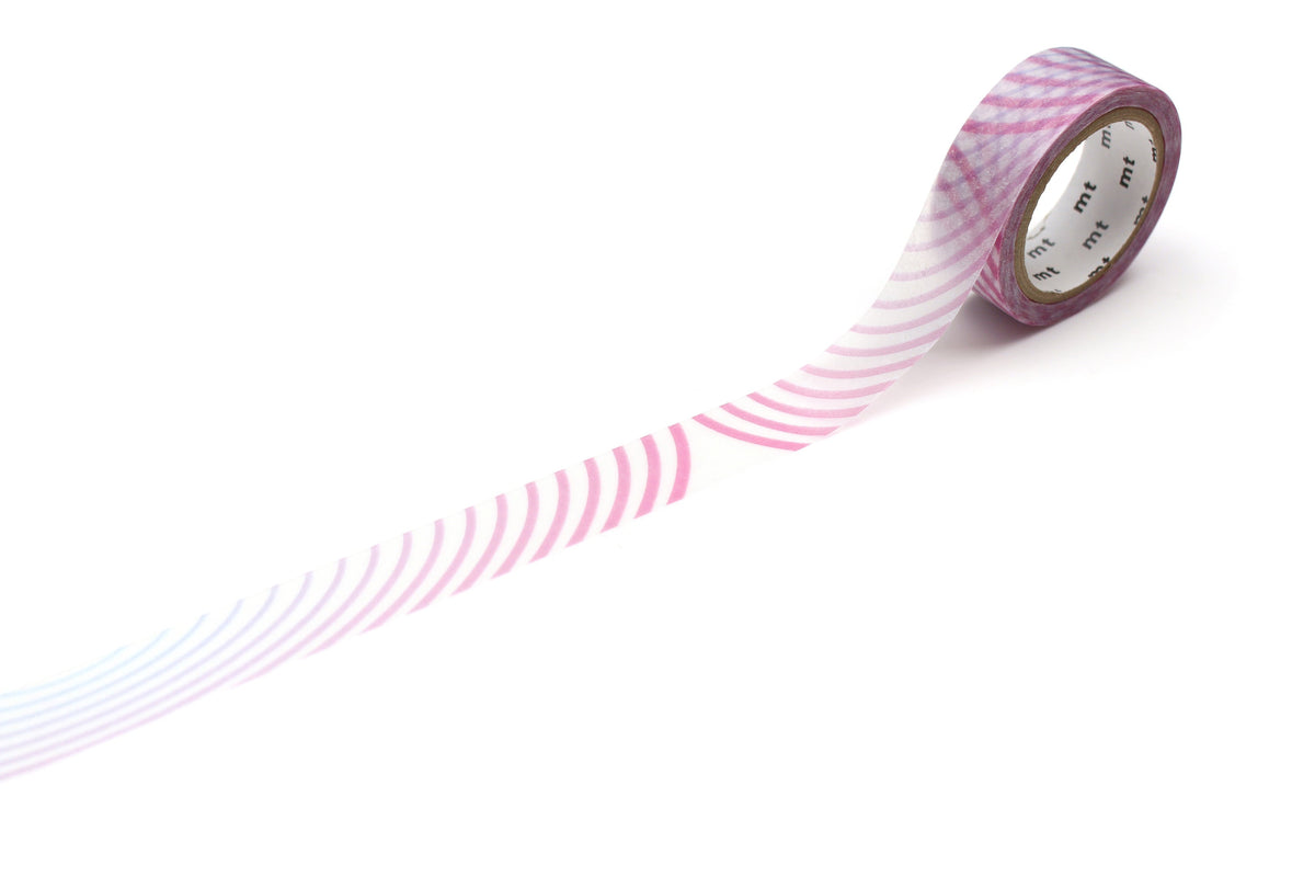 Wave Pattern Moire - 15mm Tracing Paper Washi Tape - mt Masking Tape